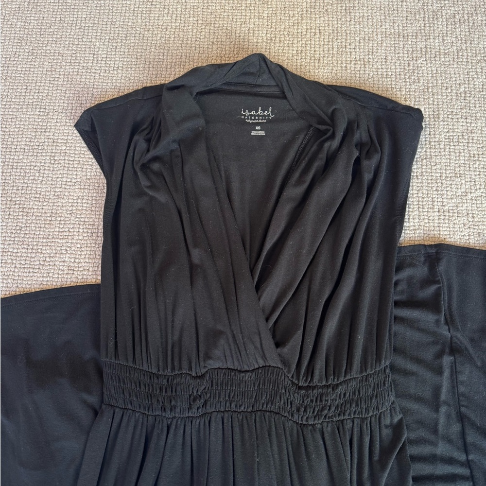 Isabel Maternity by Ingrid & Isabel Stretchy Black Dress